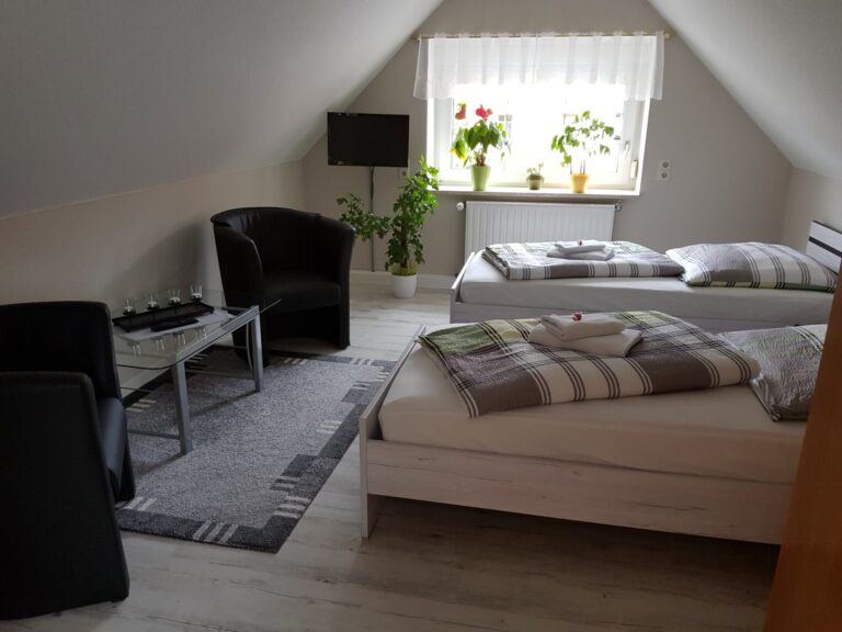 Pension Muldental Zweibettzimmer
